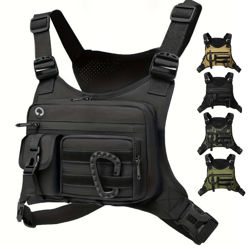 Urban Backpack Tactical - Açık Hava Sporları Göğüs Çantası Yelek
