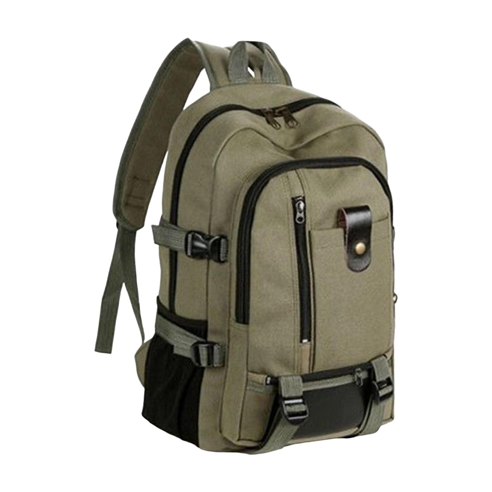 Canvas Backpack Casual - İş ve Üniversite İçin Büyük Kanvas