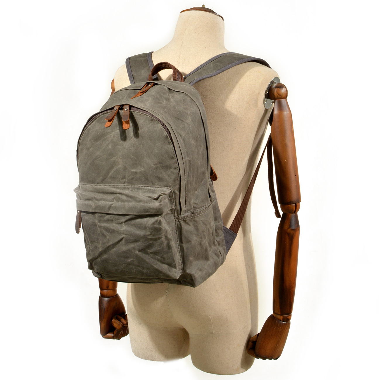 Gerçek Deri Detaylı, Vintage T - Canvas Backpack Casual incelemesi ve fiyatı